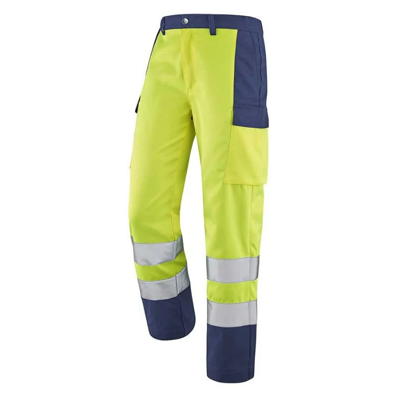 Pantalon de Travail Unisexe Haute Visibilité Fluo Base XP - CEPOVETT - Image 4