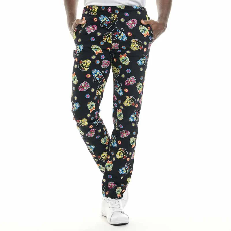 Pantalon Médical à Coulisse Motifs Mexico - EGOCHEF