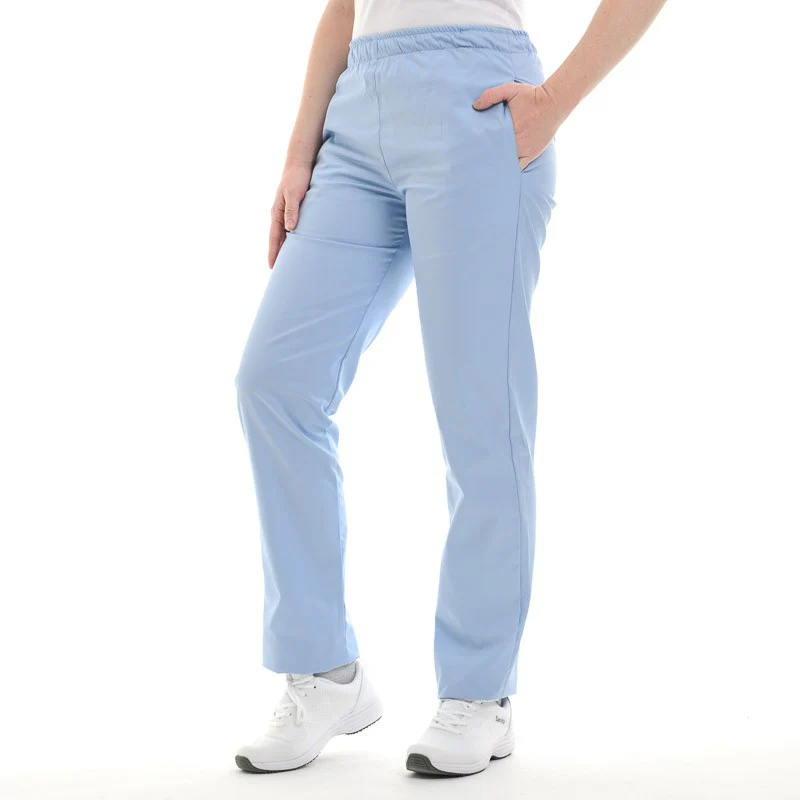Pantalon Médical Unisexe Bleu Ciel - MANELLI - Image 3