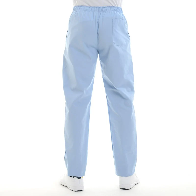 Pantalon Médical Unisexe Bleu Ciel - MANELLI - Image 4