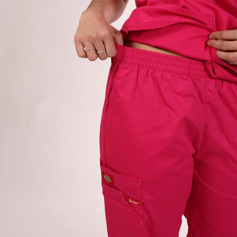 Pantalon Médical Unisexe Rose - DICKIES MEDICAL - Image 3