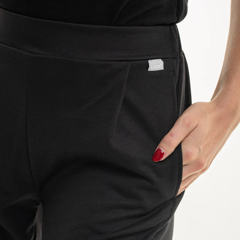 Pantalon Médical Femme Noir Soft – LAFONT SANTE - Image 5