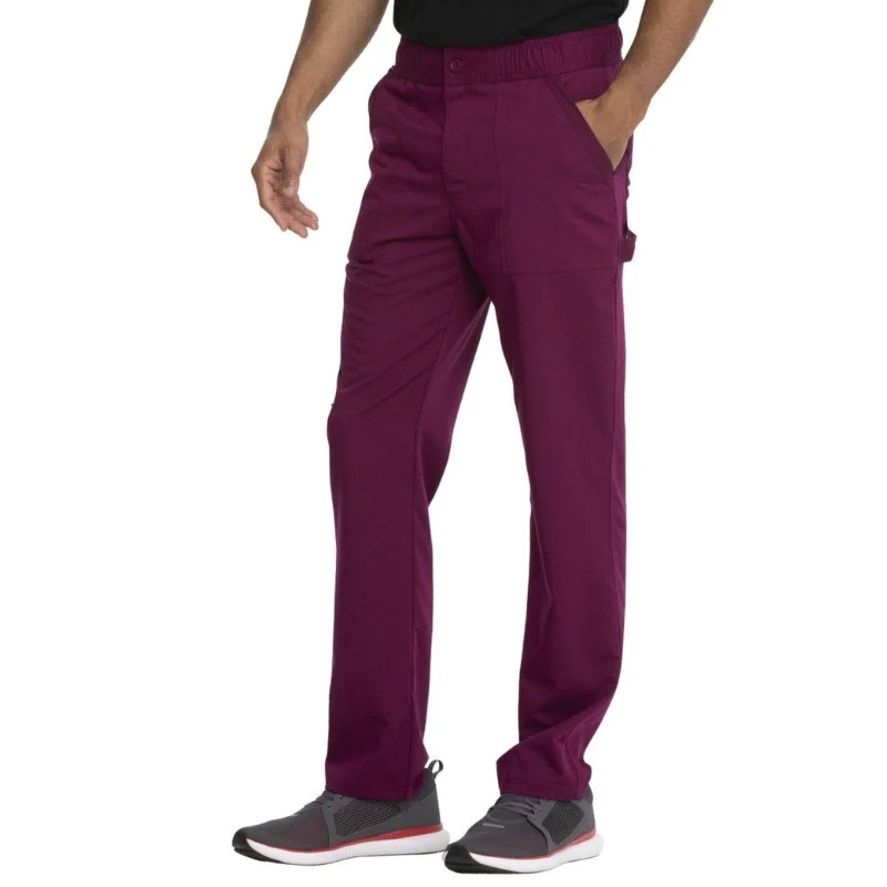 Pantalon Médical Homme Bordeaux Tissu Extensible - DICKIES MEDICAL - Image 2