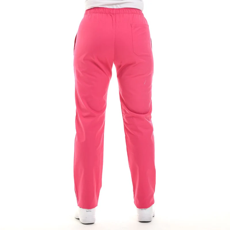 Pantalon Médical Mixte Rose Réglable - MANELLI - Image 3
