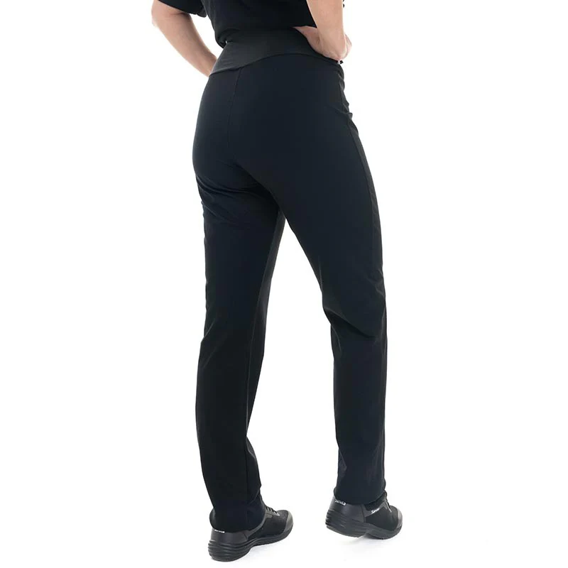 Pantalon Esthéticienne Femme en Jersey Noir - OURY - Image 3