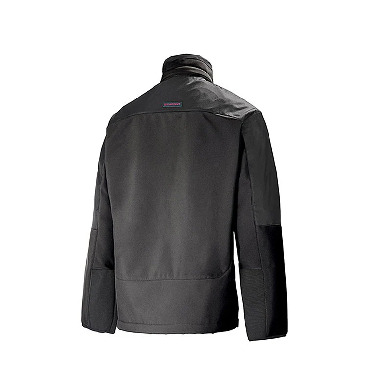 Polaire Imperméable de Travail Homme Softshell Noir - ADOLPHE LAFONT - Image 2