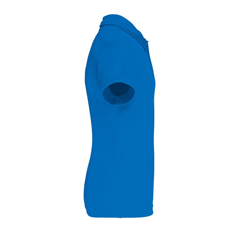 Polo Bleu Roi pour Enfant Manches Courtes Respirant - PROACT - Image 3