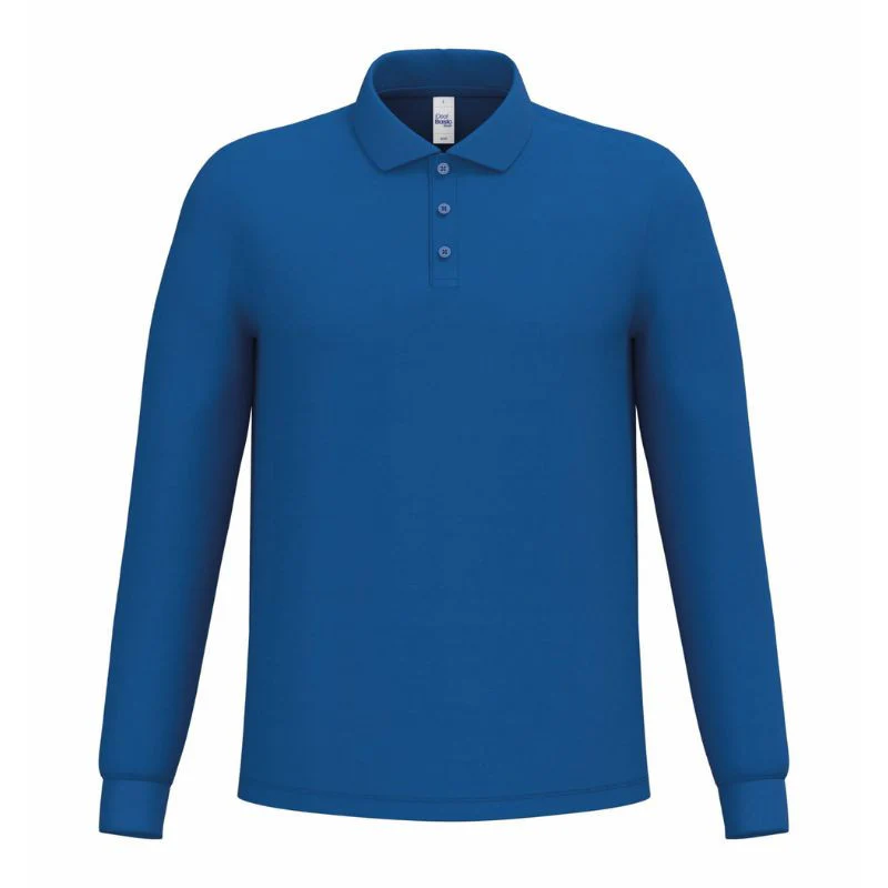 Polo de Travail Piqué Homme Manches Longues - IDEAL BASIC BRAND - Image 14