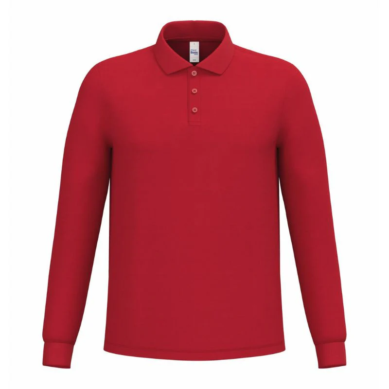 Polo de Travail Piqué Homme Manches Longues - IDEAL BASIC BRAND - Image 17