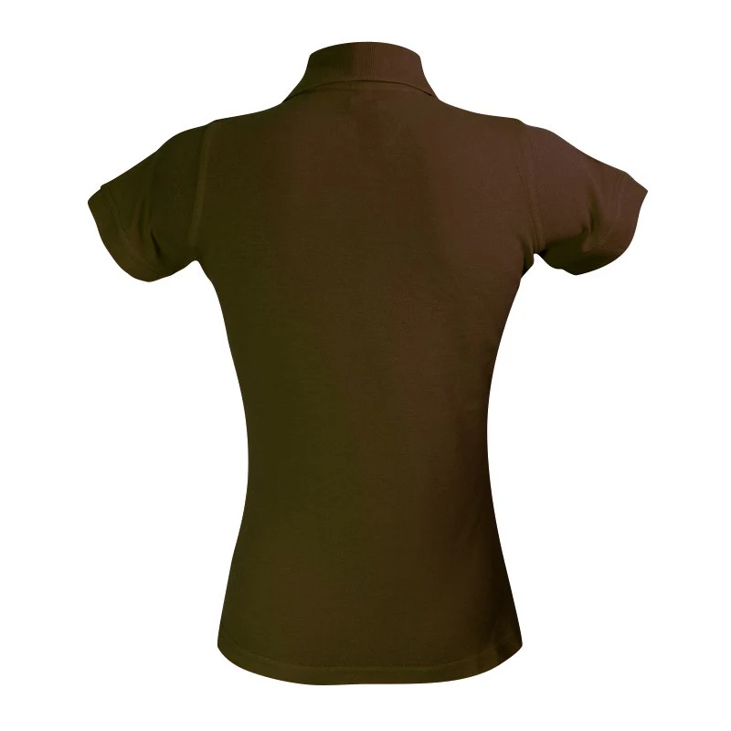 Polo de Travail Coton Femme Marron - TOPTEX - Image 2