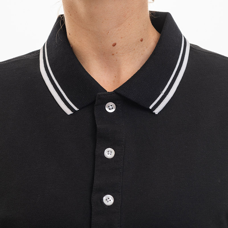 Polo de Travail Skipper Noir et Blanc - PAYPERWEAR - Image 7