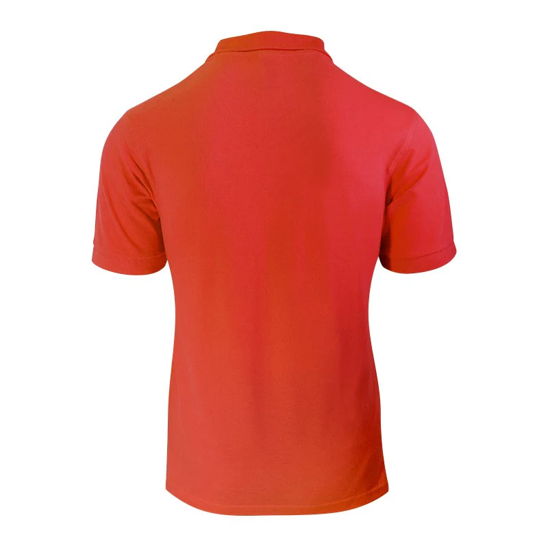 Polo de Travail Coton Homme Rouge - TOPTEX - Image 2