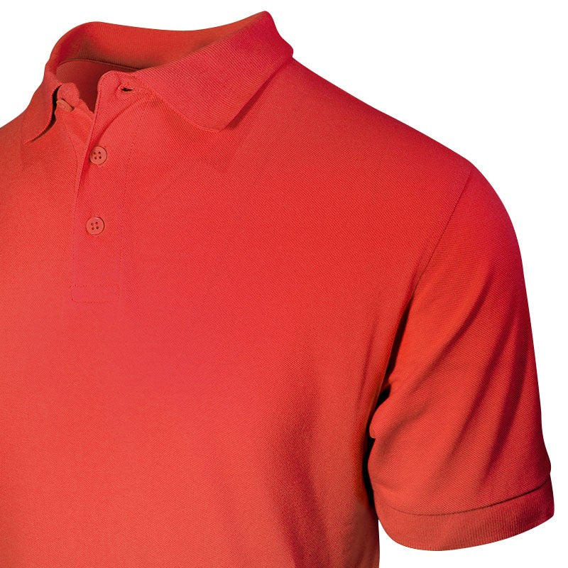 Polo de Travail Coton Homme Rouge - TOPTEX - Image 3