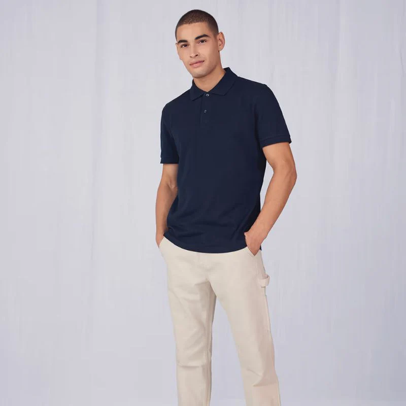 Polo de Travail Homme 100% Coton - B&C - Image 2