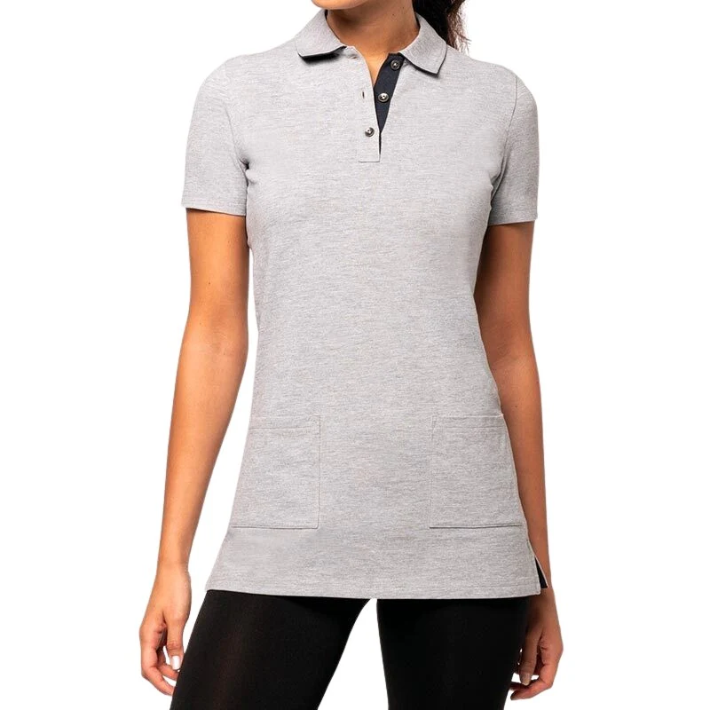 Polo Long Femme Manches Courtes - TOPTEX