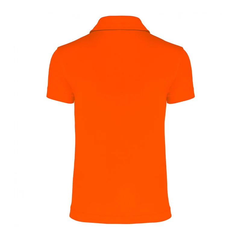 Polo Orange Manches Courtes Respirant Enfant - PROACT - Image 2