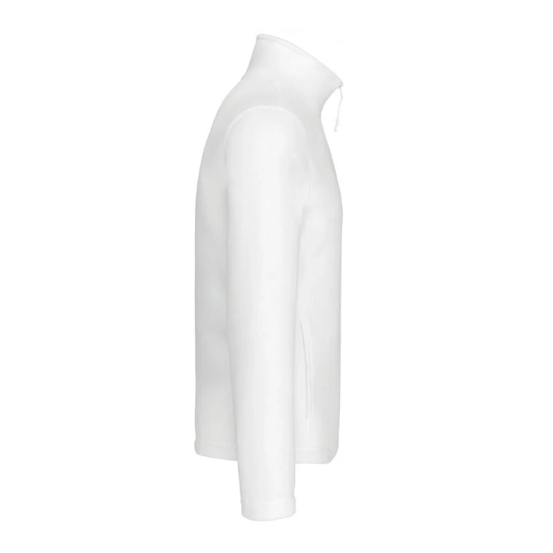 Pull Micropolaire Homme Col Zippé Noir - KARIBAN - Image 6
