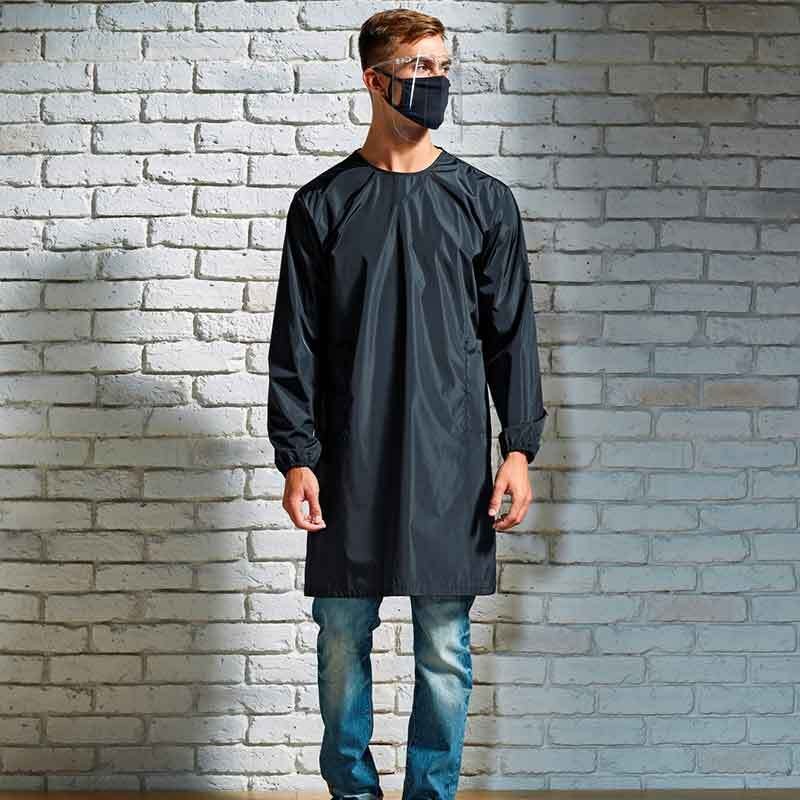 Robe de Salon Mixte Imperméable Noire - TOPTEX - Image 5