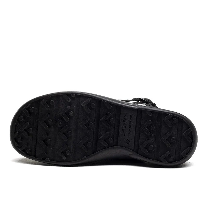 Sabot de Cuisine Noir Confort - ABEBA - Image 4