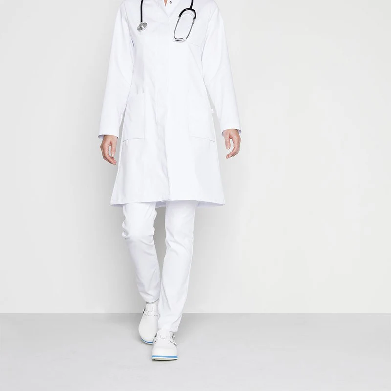 Sabot Médical de Travail Kay Cuir Blanc Semelle Antidérapante - BIRKENSTOCK - Image 6