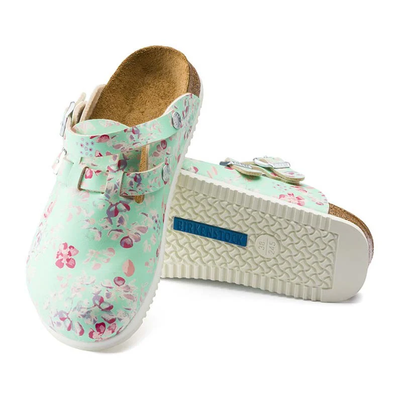 Sabot Médical de Travail Kay Fleurs Menthe - BIRKENSTOCK - Image 3