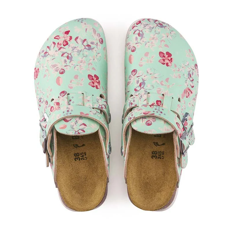 Sabot Médical de Travail Kay Fleurs Menthe - BIRKENSTOCK - Image 4