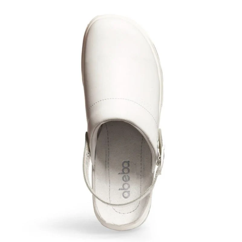 Sabot Médical Unisexe avec Boucle Antidérapant Blanc ISO 20347 - ABEBA - Image 3