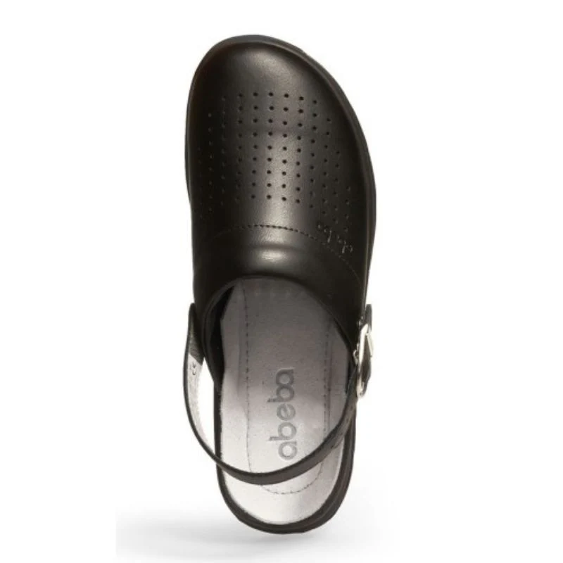 Sabot Médical Perforé avec Boucle Réglable Unisexe Noir ISO 20347 - ABEBA - Image 3