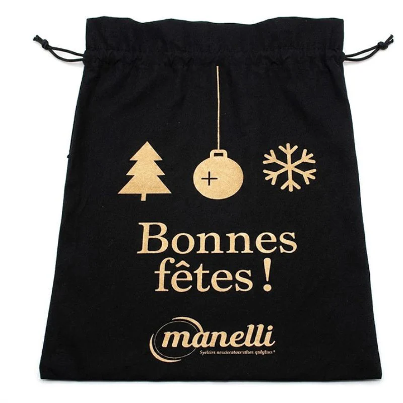 Sac de Noël 100 % Coton - MANELLI - Image 4