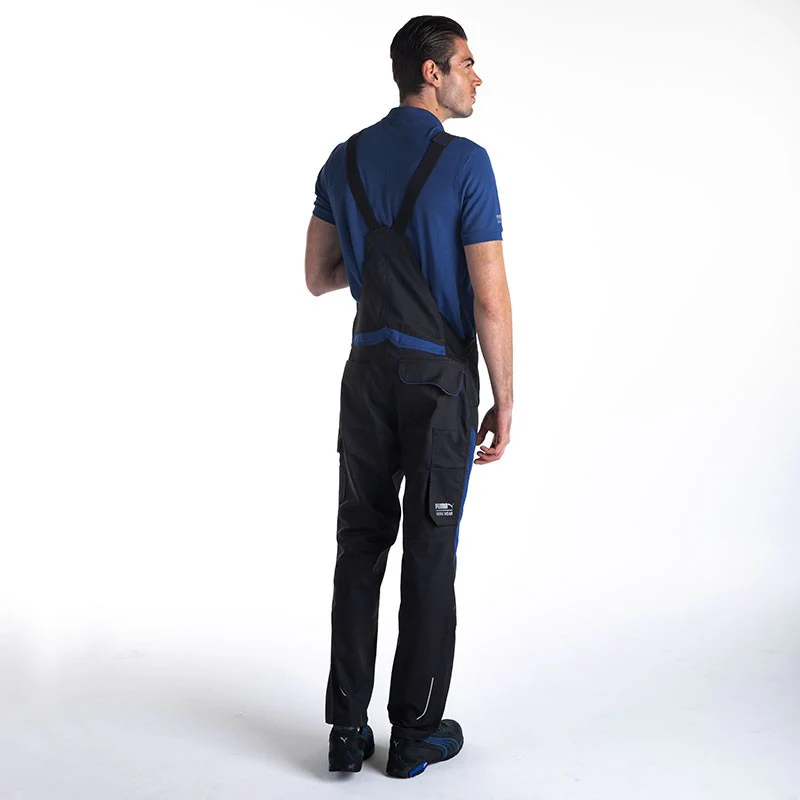 Salopette de Travail Homme Bicolore Noir et Bleu - PUMA WORKWEAR - Image 3