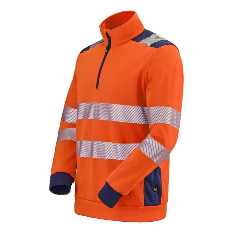 Pull Chaud Haute Visibilité Orange - CEPOVETT - Image 2