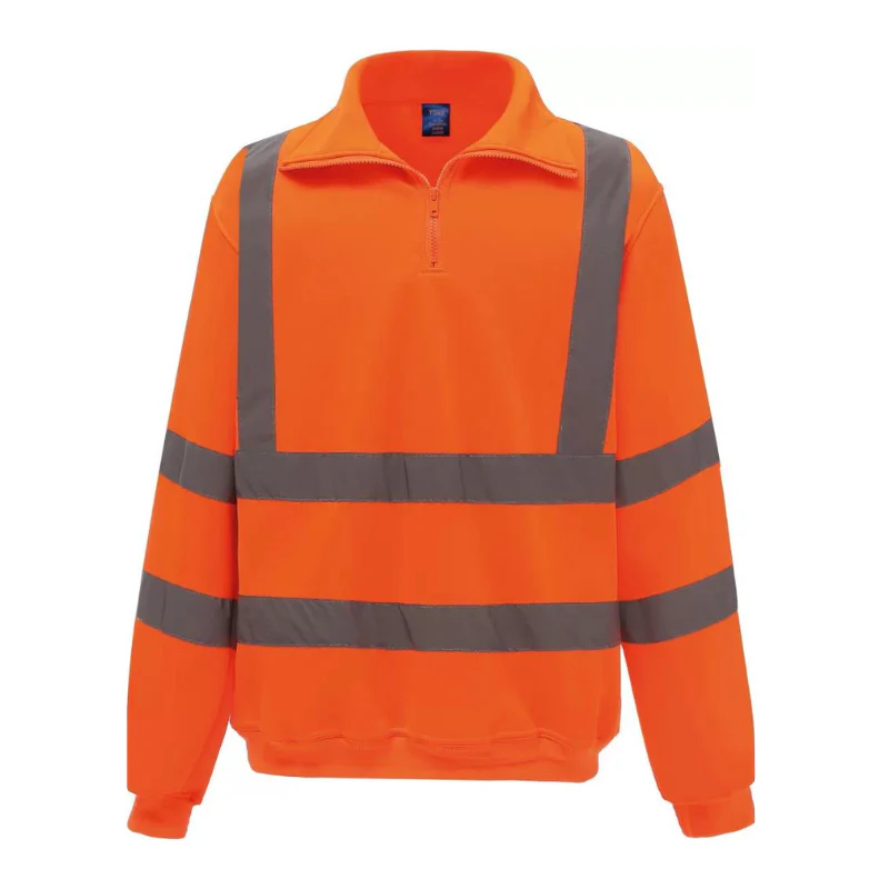 Sweat Haute Visibilité Jaune Réfléchissant Homme - YOKO - Image 2