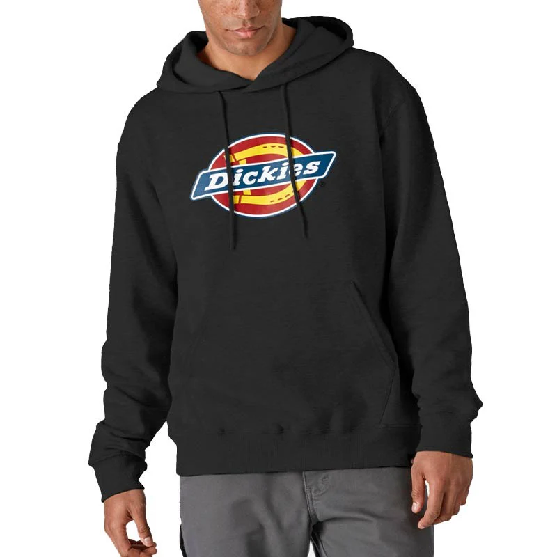 Sweat-Shirt Homme Logo à Capuche Gris - DICKIES WORKWEAR - Image 5