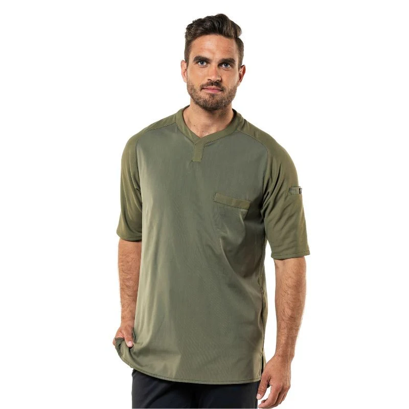 T-Shirt Chef de Cuisine Homme Valente UFX Noir - CHAUD DEVANT - Image 3