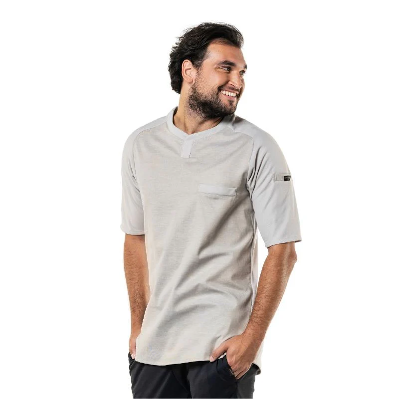T-Shirt de Cuisine Kaki Eco-Responsable - CHAUD DEVANT - Image 4