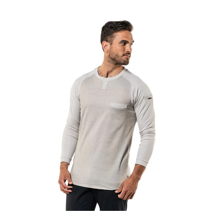 T-Shirt de Cuisine Homme Manches Longues Noir Valente UFX - CHAUD DEVANT - Image 6