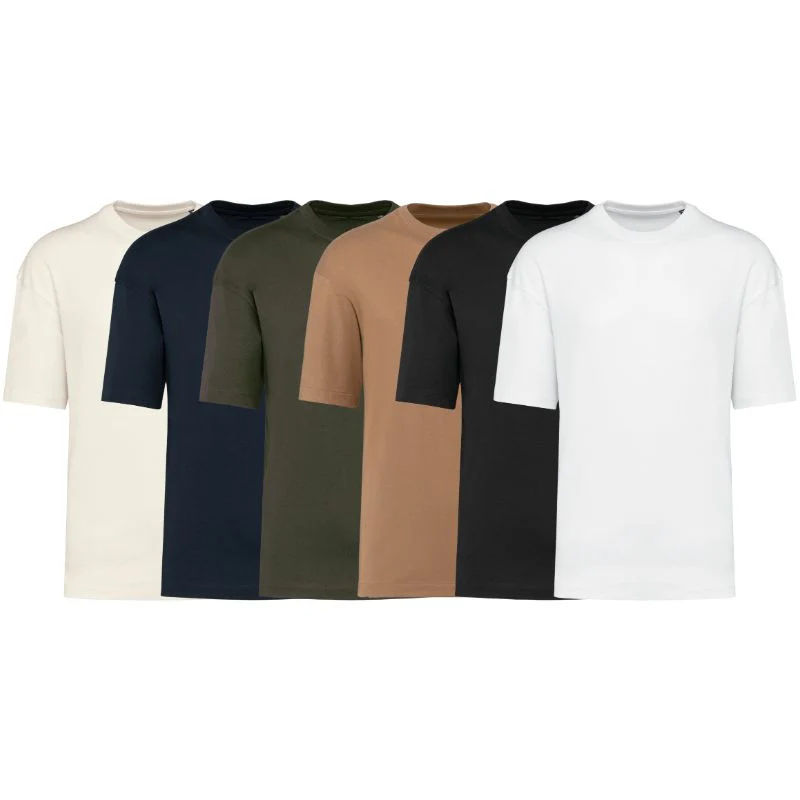 T-shirt Unisexe Manches Courtes Oversize -  KARIBAN - Image 2