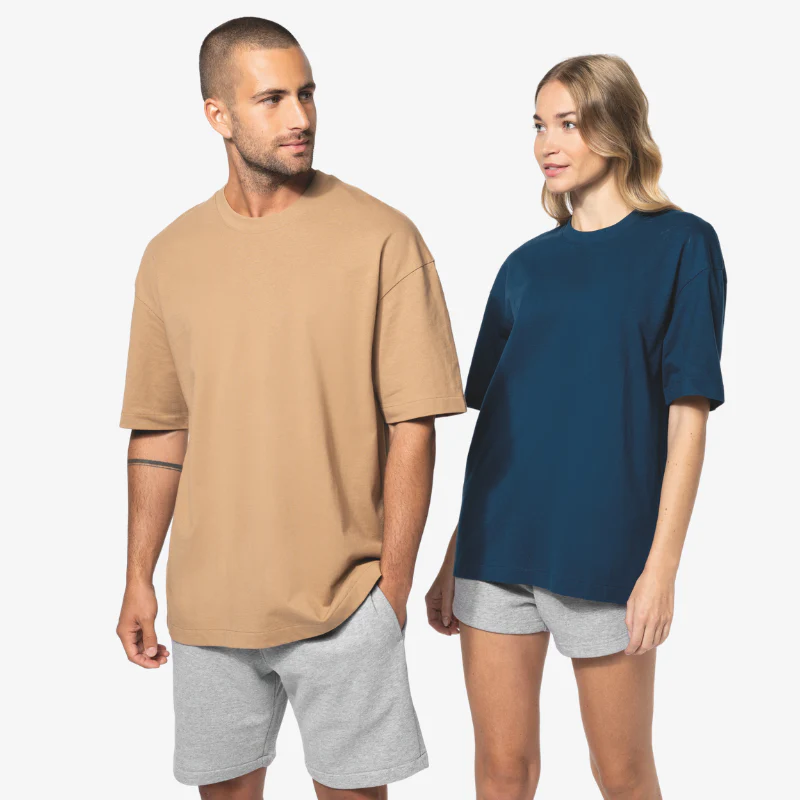 T-shirt Unisexe Manches Courtes Oversize -  KARIBAN - Image 3