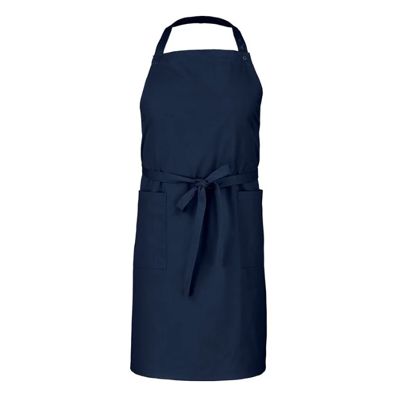 Tablier à Bavette Bleu Marine Galanga - LAFONT CUISINE