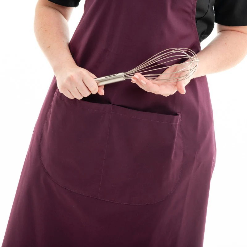 Tablier à Bavette Prune - MANELLI - Image 6