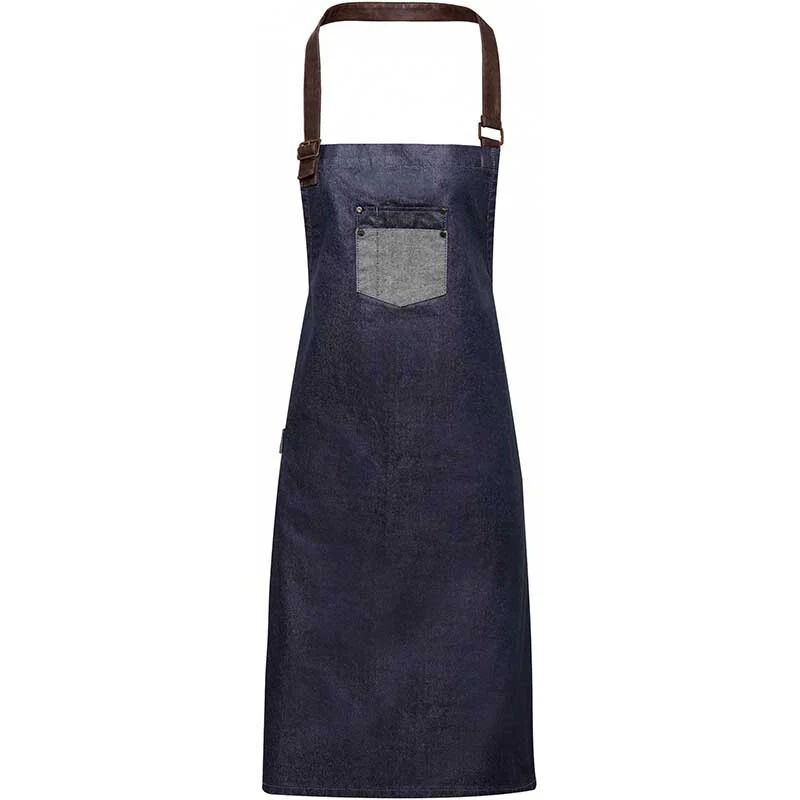 Tablier à Bavette Division Indigo Denim - PREMIER