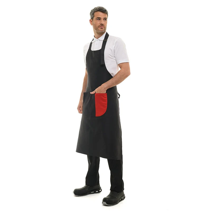 Tablier à Bavette et Bande Couleur - MANELLI - Image 7
