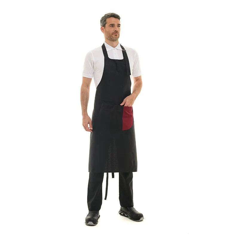 Tablier à Bavette et Bande Couleur - MANELLI - Image 9