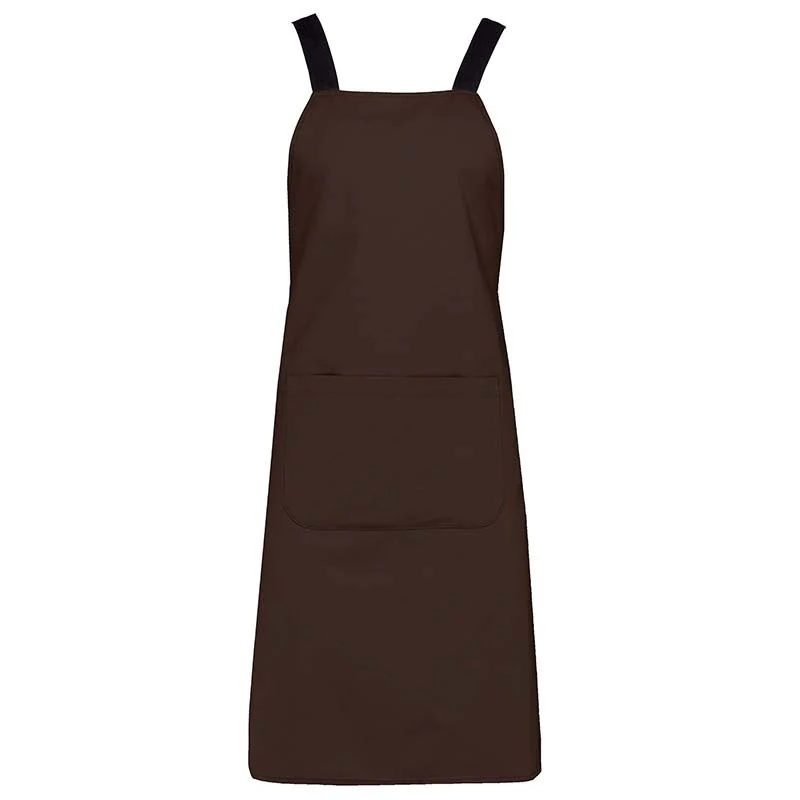Tablier Cuisine en Coton Bio Chocolat - KARIBAN