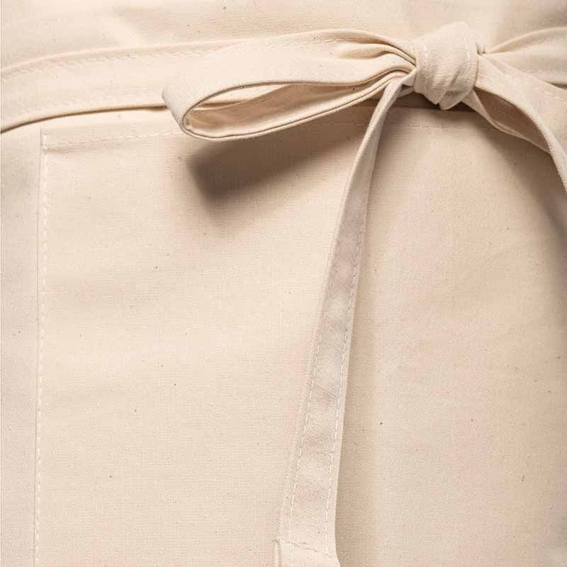 Tablier de Cuisine Beige Liseré Tricolore - KARIBAN - Image 2