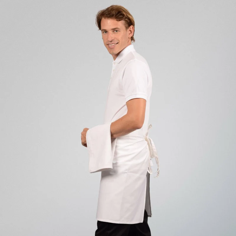 Tablier de Cuisine Demi-Chef 100% Coton - MANELLI - Image 3