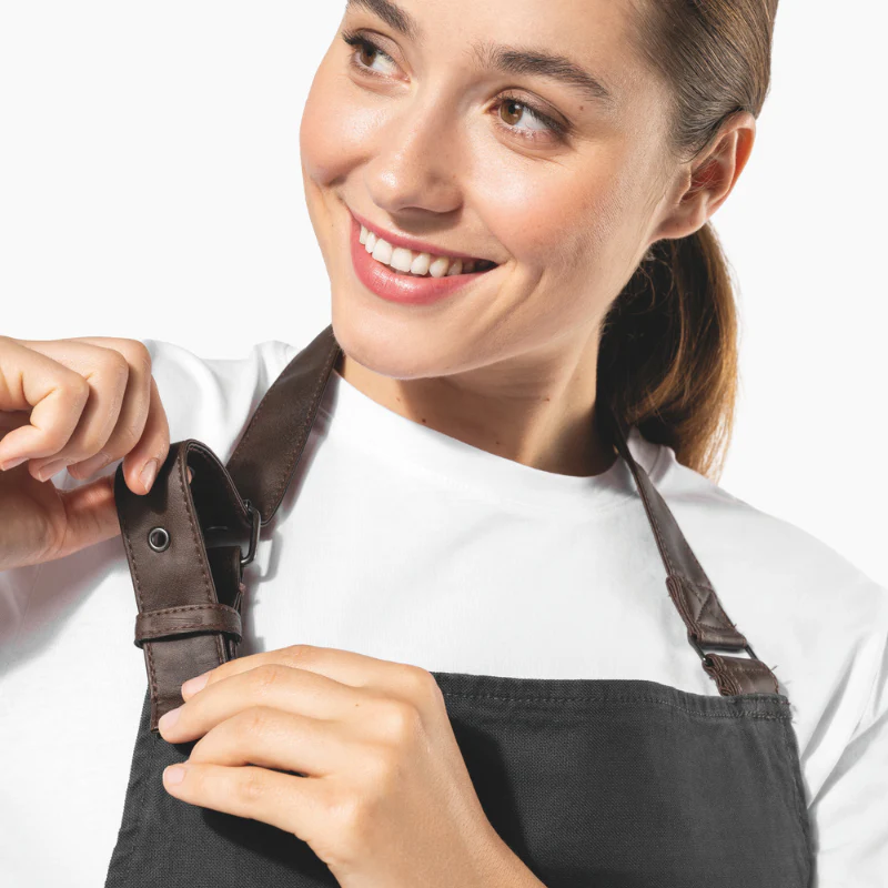 Tablier de Cuisine Coton Vintage - KARIBAN - Image 9
