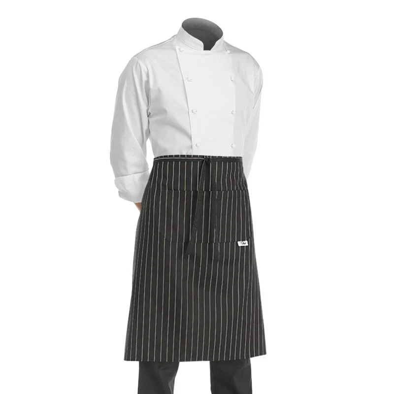 Tablier de Cuisine 70 cm à Rayures Épaisses - EGOCHEF