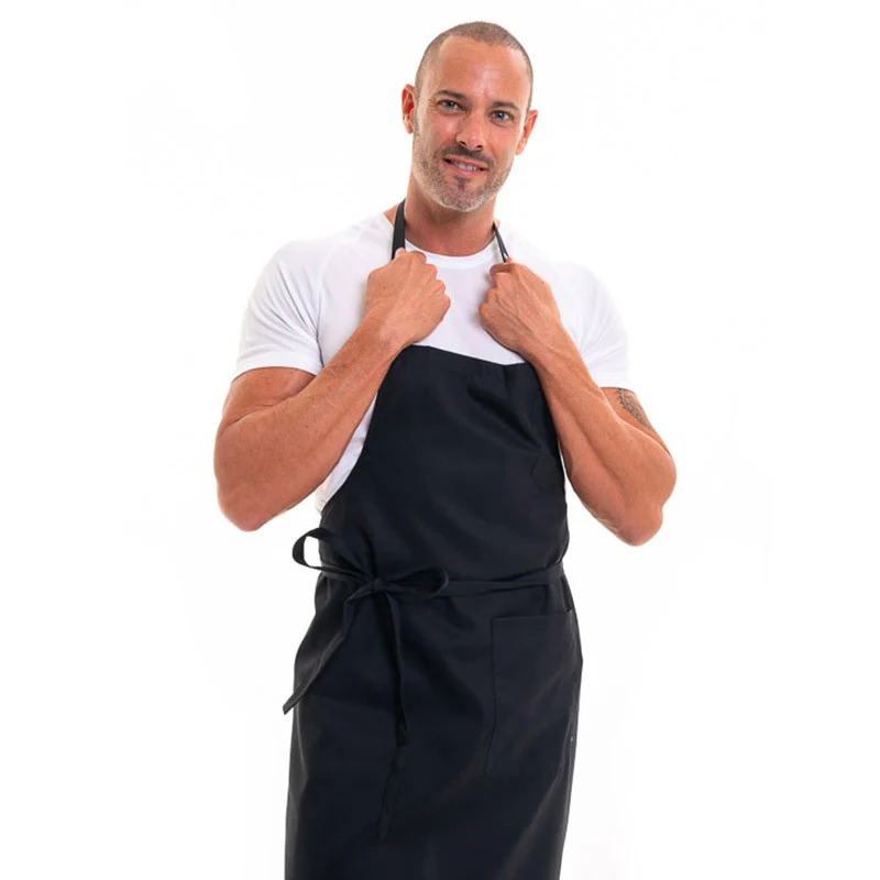 Tablier de Cuisine Unisexe Noir Dax - ROBUR - Image 5