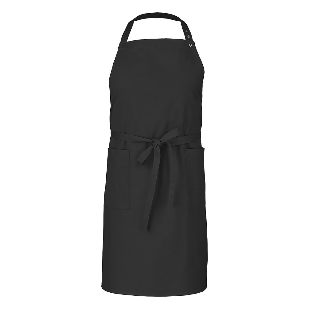 Tablier de Cuisine Noir à Bavette Galanga - LAFONT CUISINE